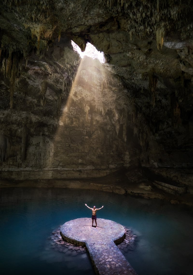 Exploring caves